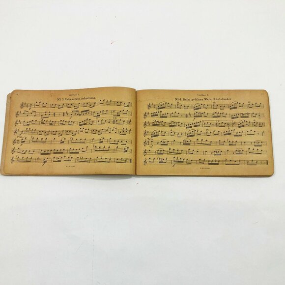 Music Booklet Heute grosser Ball "Big Ball Today" Carl Holdorff 36 Dances 1910 - Picture 5 of 13